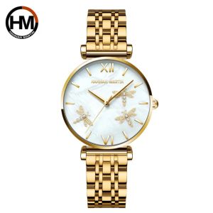 Dámske hodinky pozlátené