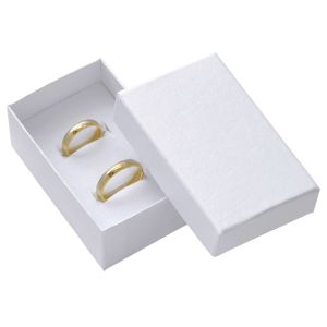 Biela papierová darčeková krabička 