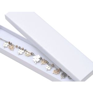 Biela papierová darčeková krabička