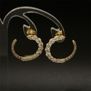 Dámske pozlátené náušnice