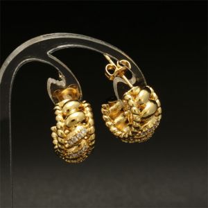 Dámske pozlátené náušnice