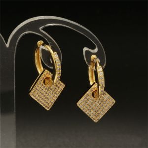 Dámske pozlátené náušnice