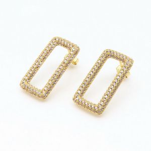 Dámske oceľové náušnice