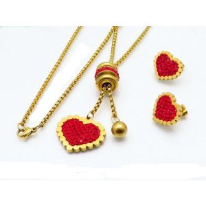 Dámska pozlátená súprava