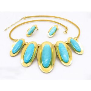 Dámska pozlátená súprava