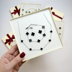 Dámska oceľová súprava s krabičkou 