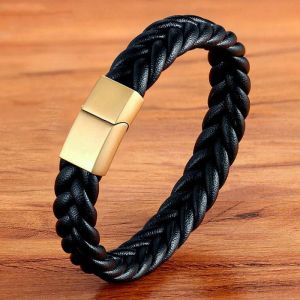 Pánsky kožený náramok 