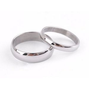 Dámska oceľová obrúčka